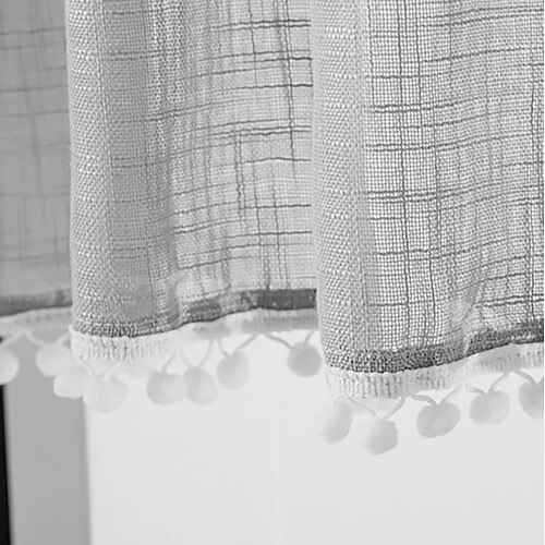 

Plain / Solid Sheer Curtains Shades Window Treatment Collection(DrapesSheer) Sheer Bedroom Curtains