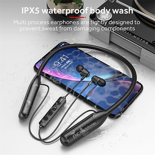 

A20 Neckband Headphone In Ear Bluetooth 5.3 Stereo IPX5 ENC Environmental Noise Cancellation for Apple Samsung Huawei Xiaomi MI Camping / Hiking Running Everyday Use Mobile Phone