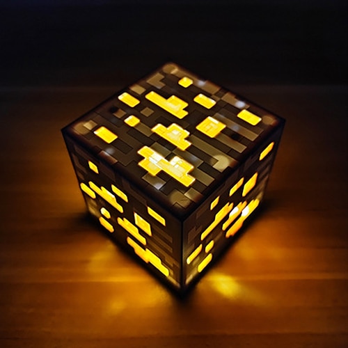

PKD Pixels Brownstone Torch Light for Mounts to The Wall or Hand Held USB Rechargeable 11 Inch LED Wall Torch Bedroom Living Room Play Room Decoration Perfect for Gamers Costume Cosplay Role Play