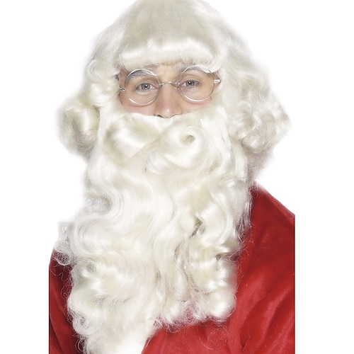 

Christmas Party wigs Santa Wig and Beard Set