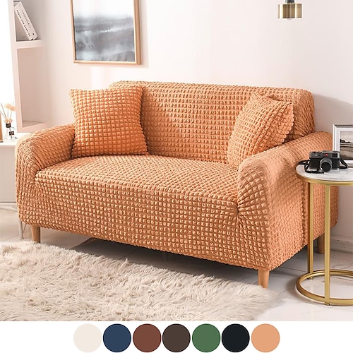 

Stretch Sofa Cover Slipcover Elastic Sectional Couch Armchair Loveseat 4 or 3 seater Floral High Elasticity Four Seasons Universal Super Soft Fabric