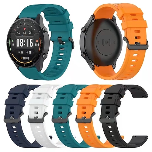 

Silicone strap For Samsung galaxy watch3 Gear S3 Huawei watch 3 Pro/GT Soft Sports Smart Watch Fashion Wristband For Amazfit GTR