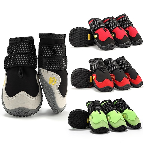 

Pet Supplies New Dog Shoes Outdoor Waterproof Dog Foot Cover Anti Slip Rubber Soles Small Large Dogs