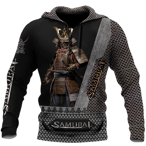 

Men's Pullover Hoodie Sweatshirt Dark Gray Hooded Knights Templar Graphic Prints Print Daily Sports 3D Print Basic Streetwear Designer Spring & Fall Clothing Apparel Knight Hoodies Sweatshirts Long