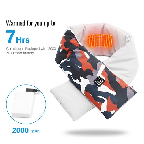 

Intelligent Heating Scarf for Men and Women Shoulder Protection Cold Prevention Pheat Preservation Intelligent Heating Scarf