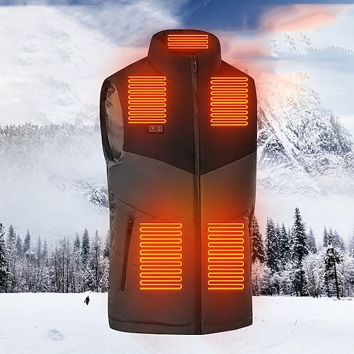 

Women's Vest Warm Breathable Outdoor Daily Wear Vacation Going out Zipper Pocket Zipper Stand Collar Casual Modern Comfortable Street Style Color Block Regular Fit Outerwear Sleeveless Winter Fall