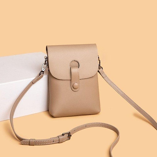 

2022 new trendy one-shoulder messenger small bag women's leather bag candy color mini mobile phone bag foreign trade