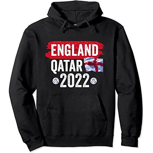 

Inspired by World Cup Qatar 2022 Football Soccer Hoodie Cartoon Manga Anime Classic Street Style Hoodie For Men's Women's Unisex Adults' Hot Stamping 100% Polyester