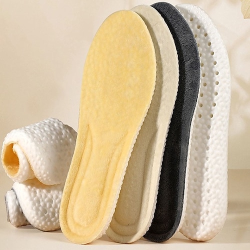 

1 Pair Warm / Breathable / Wearable Insole & Inserts / Plush Insole / Foot Warmer Insole EVA All Shoes Winter / Fall Unisex Yellow / Gray / White