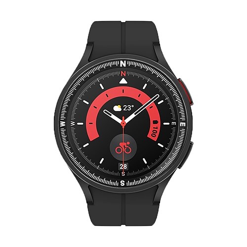 

1 Pack Watch Case Compatible with Samsung Galaxy Watch 5 40mm / Watch 5 44mm / Watch 5 Pro 45MM Scratch Resistant Rugged Bumper Full Cover Alloy Watch Cover