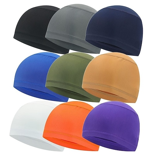 

Unisex Skull Cap Sports & Outdoor Daily Holiday Solid / Plain Color Polyester Simple Common Outdoor Comfortable Sports 1 pcs