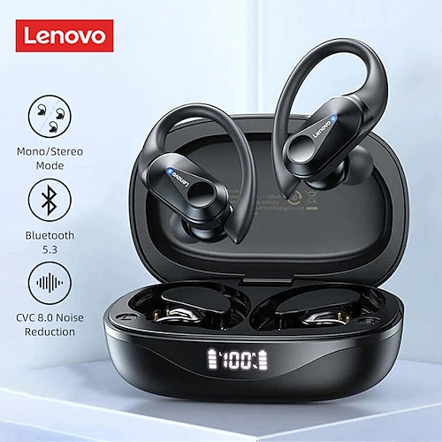 

Lenovo LP75 Sports Bluetooth Earphones with Mics Bluetooth 5.3 Wireless Headphones HiFi Stereo Wireless Earbuds