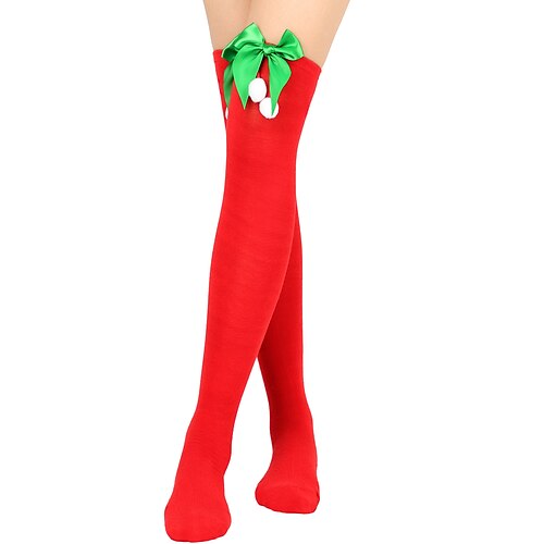 

Women's Stockings Party Christmas Gift Retro Polyester Acrylic Fibers Vacation Cosplay Casual Casual / Daily 1 Pair