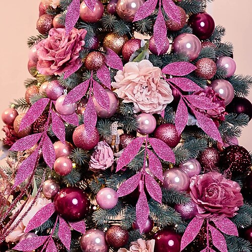 

10pcs Christmas Decorations / Wedding Decorations Christmas Ornaments, Holiday Decorations Party Garden Wedding Decoration 10.532.2 cm