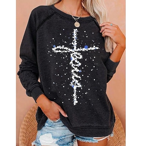 

one piece dropshipping 2022 fall/winter women's amazon crew neck raglan sleeves embossed loose long sleeve sweater