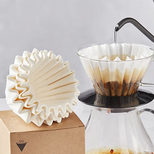 

Cake bowl type drip type hand brewed coffee filter paper