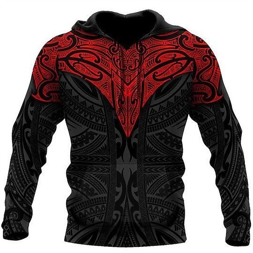 

Homens Moletom com capuz Preto Com Capuz Cavaleiros Templários Tribal Estampas Abstratas Imprimir Diário Esportes Impressão 3D Básico Roupa de rua Designer Primavera Outono Roupa Moletons Moletons