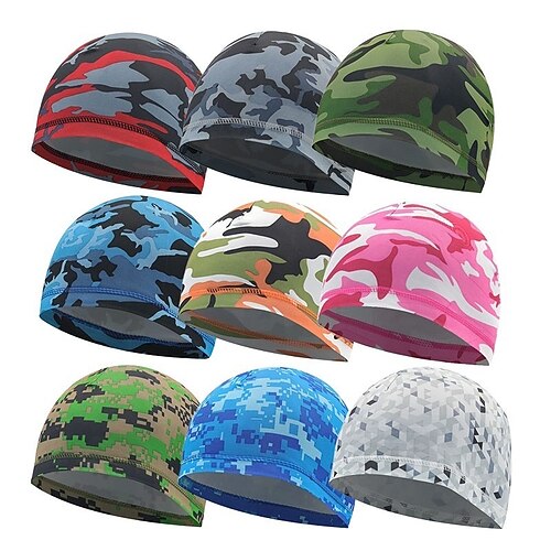 

Unisex Skull Cap Sports & Outdoor Daily Holiday Solid / Plain Color Polyester Simple Common Outdoor Comfortable Sports 1 pcs