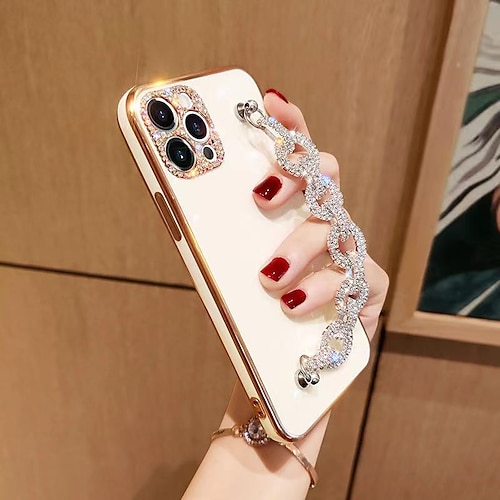 Crystal Heart Chain iPhone Case