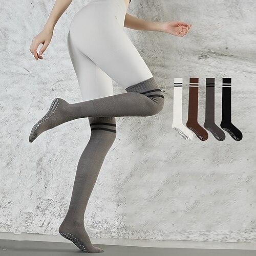 

Socks Shoes Sports Cotton / Polyester Yoga Fitness Gym Workout Portable Stretchy Durable Breathable Quick Dry For Women Leg