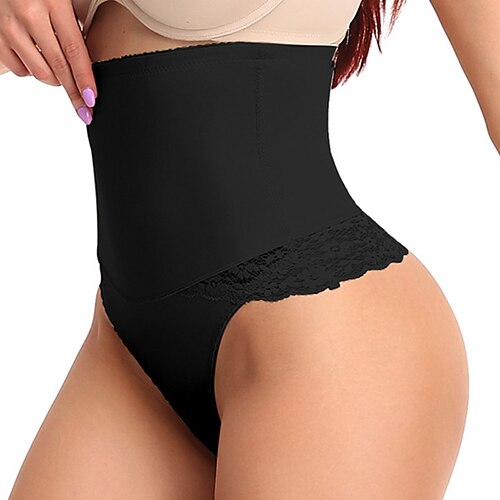 

Mulheres Curva Plus Size Renda Côr Sólida Sensual Outono Inverno Caqui Preto Tamanho grande L XL 2XL 3XL 4XL / Tamanho Grande