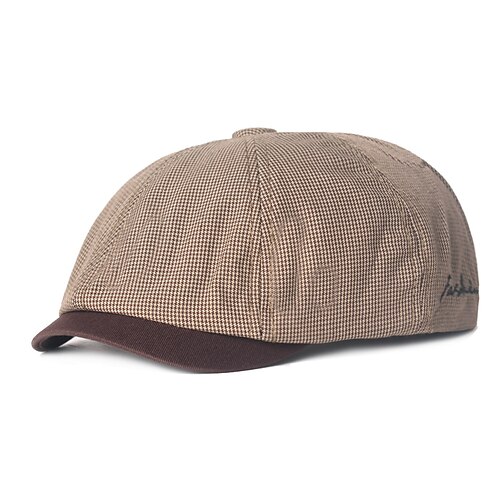 

Vintage Men Beret Newsboy Hats Classic Western Newsboy Caps Cotton Blend Beret Hat Flat Brim Men Winter Berets Cap