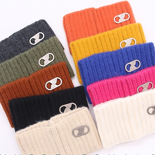 

Sports Headband Hairband Men's Women's Headwear Solid Colored Thermal Warm Breathable Quick Dry for Fitness Running Jogging Winter Autumn / Fall Yellow Army Green Dark Gray