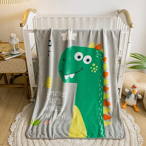 

Cartoon Printing Throw Blankets for Kids, Super Soft Warm Flannel Cozy Plush Fleece Blanket for All Seasons, Comfortable Lightweight Blanket Gifts for Kids, Boys, Girls, Baby