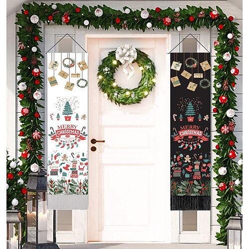 

Christmas Gift Box Tapestry Photography Background Nordic Living Room Bedroom Decoration Painting Cartoon Color