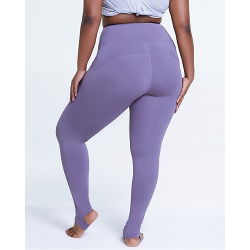 

New Large Yoga Pants Skin Touching Nude Fitness Pants High Waist Hip Lifting Four Needle Six Thread Exercise Pants
