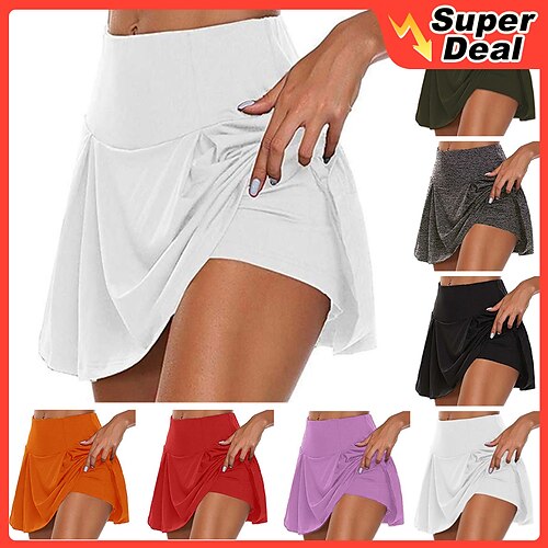 

Women's Swimwear Cover Up Swim Shorts Plus Size Swimsuit Elastic Waist Chinese Style White Black Purple Army Green Orange Bathing Suits Sports Vacation Fashion / Classic / Modern / New / Padless