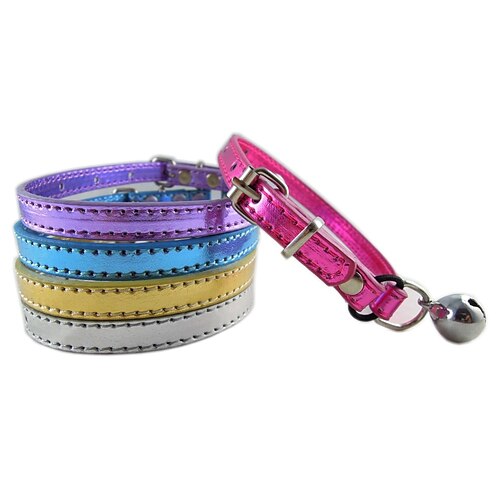 

Adjustable Elastic Band Reflective Bell Cat Collar Reflective Pet Collar Collar Spot Pet Decoration Cross-border