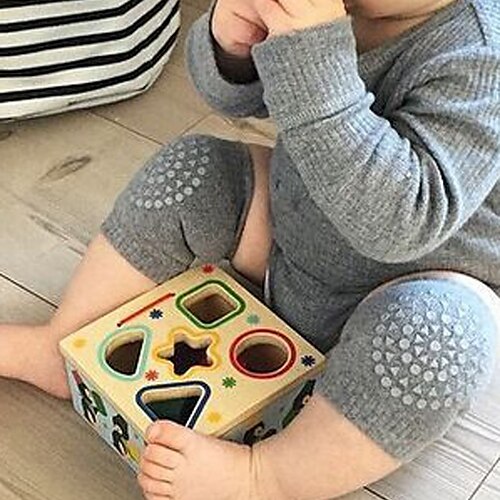 

5 Piece Baby Knitted Crawling Knee Pads