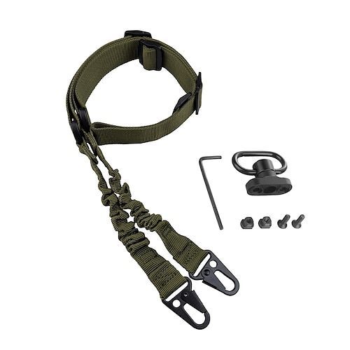 

outdoor nylon two-point strap tactical strap plus qd quick release buckle plus base two-point task rope spot