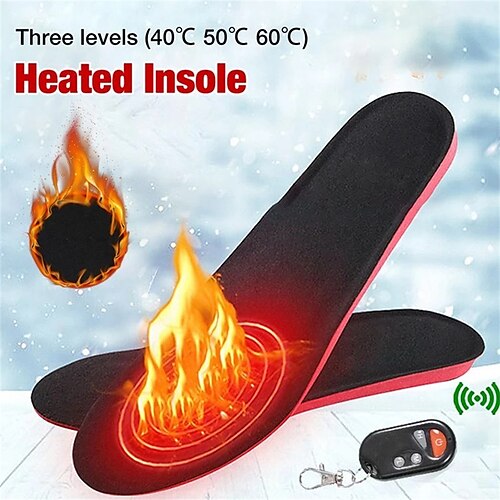

500 Times Use USB Heated Shoe Insoles foot warmer Sock Pad Mat Electric Heating shoes socks Washable Thermal Insoles Outdoo
