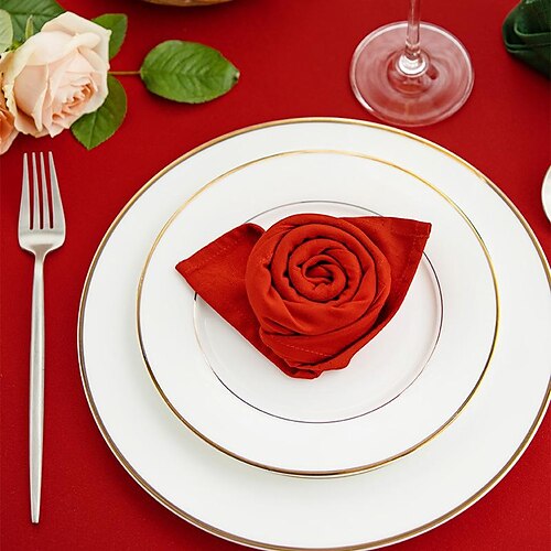 

colorful rose napkins special jacquard napkins for hotels and restaurants