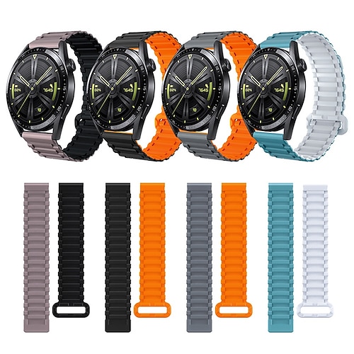 

1 PCS Smart Watch Band Compatible with Huawei Huawei Watch GT 2 HUAWEI WATCH GT 3 46mm Smartwatch Strap Adjustable Breathable Shockproof Sport Band Replacement Wristband