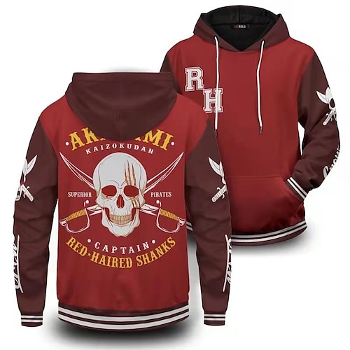 

Inspired by One Piece Film: Red Roronoa Zoro Hoodie Cartoon Manga Anime Front Pocket Graphic Hoodie For Men's Women's Unisex Adults' 3D Print 100% Polyester