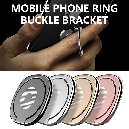 

2 pcs Ultra-thin metal Stent Accessories Mobile Phone Holder Stand Finger Ring Magnetic For cute Cell Smart Phone holder