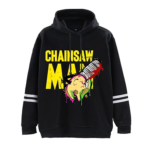 

Inspired by Chainsaw Man Pochita Hoodie Cartoon Manga Anime Graphic Hoodie For Men's Women's Unisex Adults' Hot Stamping 100% Polyester Street Daily