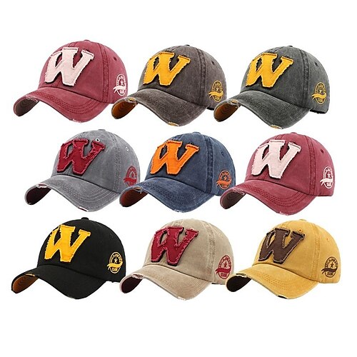 

Unisex Baseball Hat Sports & Outdoor Daily Holiday Solid / Plain Color Polyester Cotton Simple Common Outdoor Comfortable Sports 1 pcs