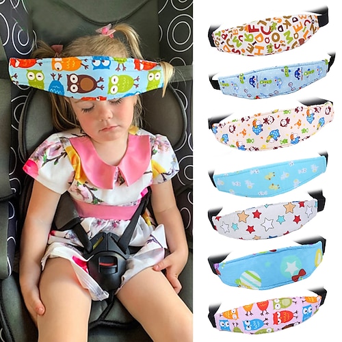 

Baby Head Support for Car Seat-Car Seat Head Support for Toddler-Head Band Strap Headrest Stroller Carseat Sleeping Baby Carseat Head Support for Toddler Kids Children Child Infant