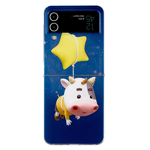 

Phone Case For Samsung Galaxy Flip Z Flip 4 Z Flip 3 Flip Shockproof Graphic PC