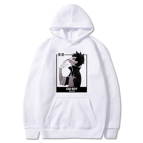 

My Hero Academia Dabi Hoodie Cartoon Manga Anime Front Pocket Graphic Hoodie For Men's Women's Unisex Adults' Hot Stamping 100% Polyester