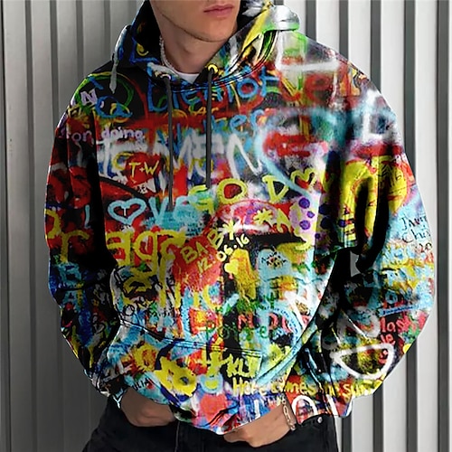 Graffiti outlet pullover hoodies