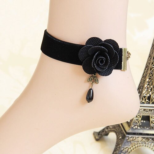 

Anklet Accessories Retro Vintage Lace Up Punk & Gothic Steampunk Alloy For Goth Girl Cosplay Halloween Carnival Masquerade Women's Costume Jewelry Fashion Jewelry