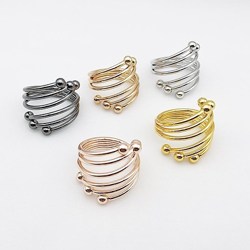 

cross-border hot metal napkin ring western restaurant table towel buckle hotel wedding spring napkin ring factory direct sales