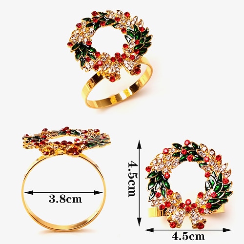 

Christmas napkin ring L0221111-12