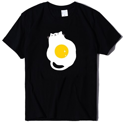 

Inspired by Animal Cat T-shirt Anime Cartoon Anime Classic Street Style T-shirt For Men's Women's Unisex Adults' Hot Stamping 100% Polyester Casual Daily