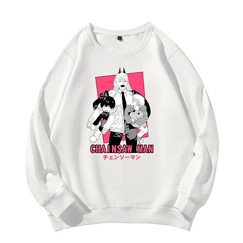 

Inspired by Chainsaw Man Denji Hoodie Cartoon Manga Anime Graphic Hoodie For Men's Women's Unisex Adults' 3D Print 100% Polyester